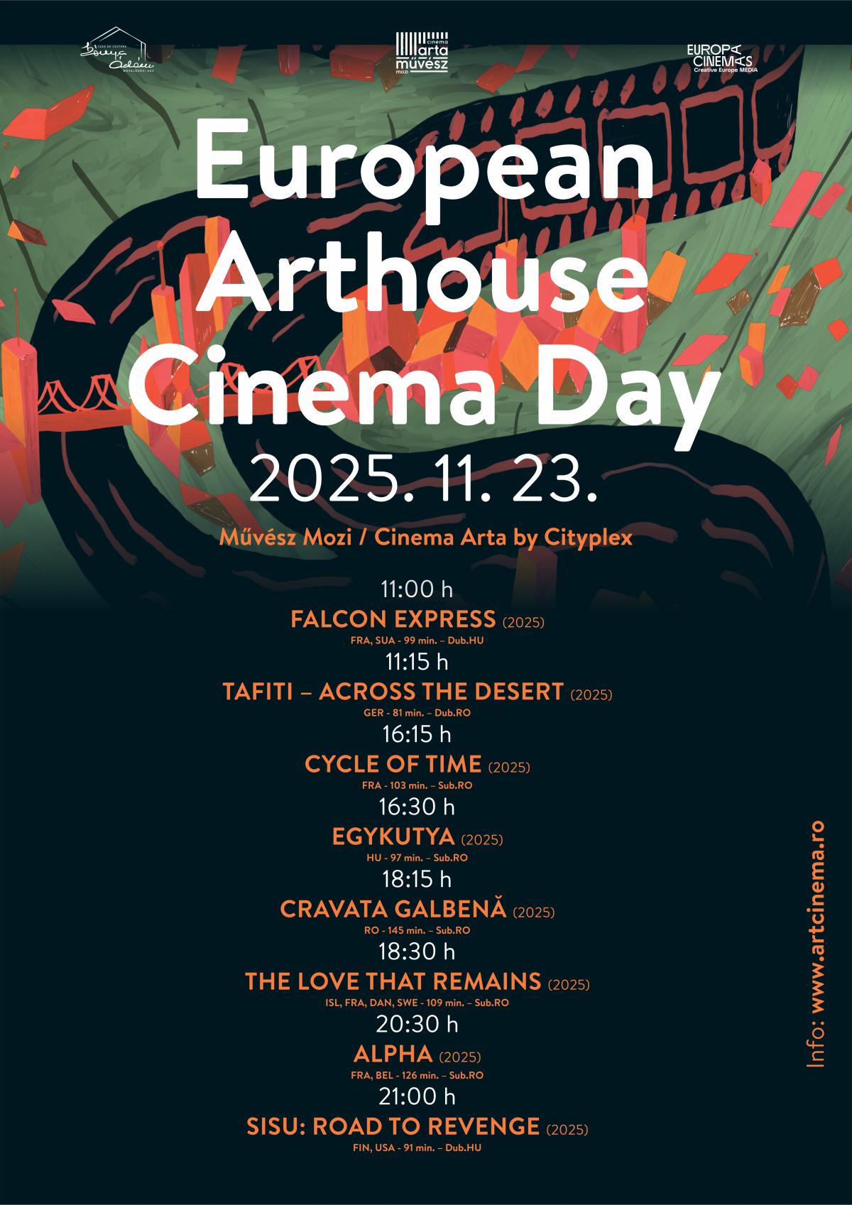 European Arthouse Cinema Day, ediția a 10-a